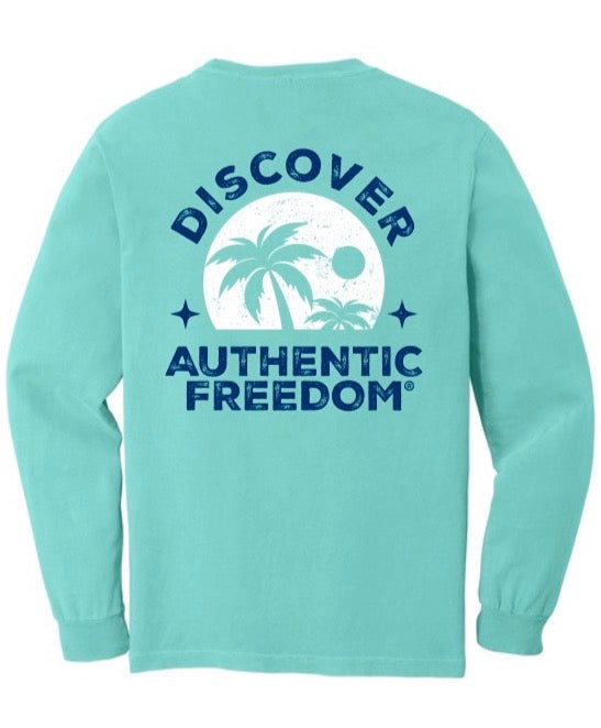 Discover Authentic Freedom Long Sleeve Tee